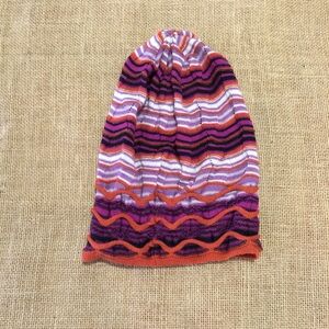 Missoni Multicolor Zigzag Knit Hat